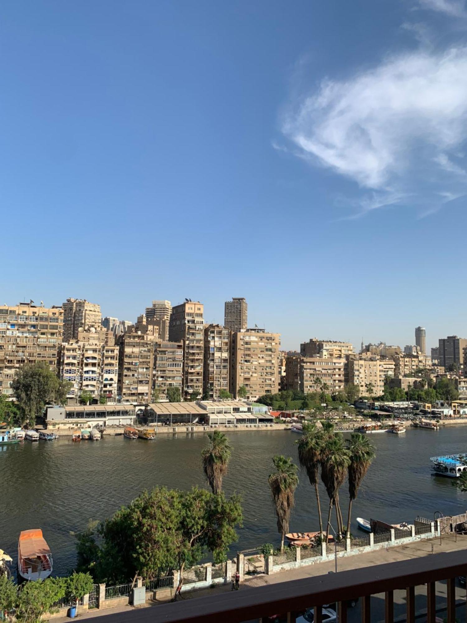 Apartment بإطلالة بانورامية على النيل *
